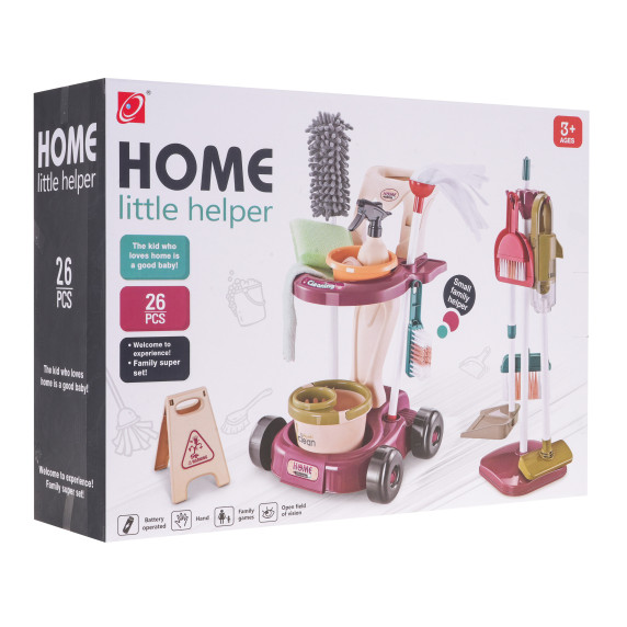 Detský upratovací set 26 prvkov Inlea4Home HOME LITTLE HELPER