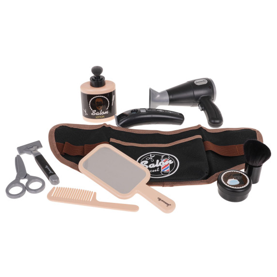 Detský kadernícky set na opasku 10 prvkov Inlea4Fun CEINTURE BARBER