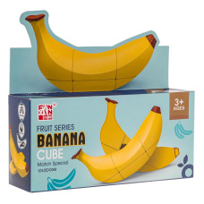 Edukačná puzzle kocka Inlea4Fun BANANA CUBE - banán Preview