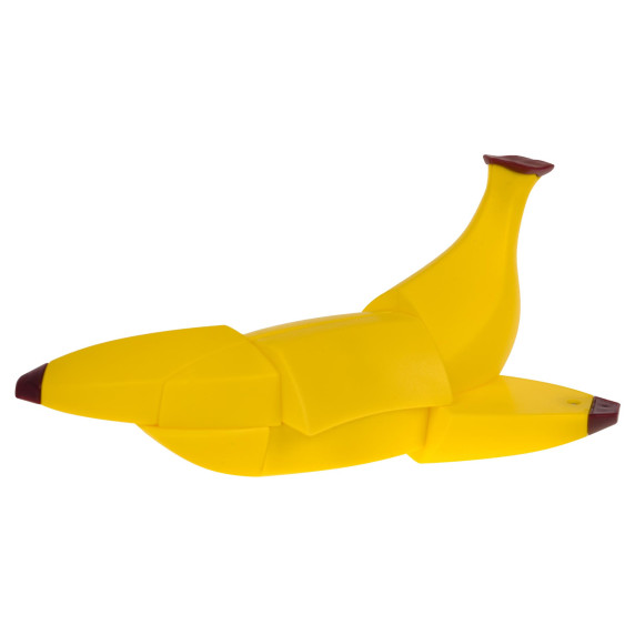 Edukačná puzzle kocka Inlea4Fun BANANA CUBE - banán