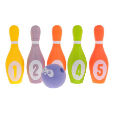 Farebný detský bowling Inlea4Fun BABY TOYS Preview