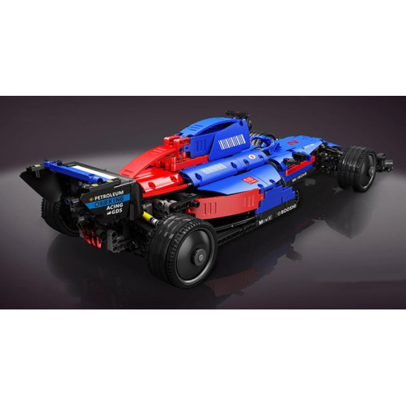 Konštrukčná kreatívna sada 1065 kusov Inlea4Fun MODELS F1 Thunder Furious