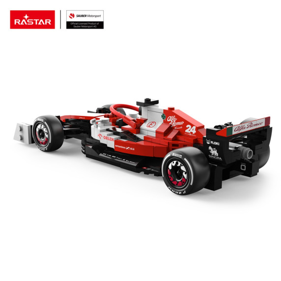 Konštrukčná kreatívna sada 340 prvkov RASTAR Alfa Romeo F1 C42 1:24