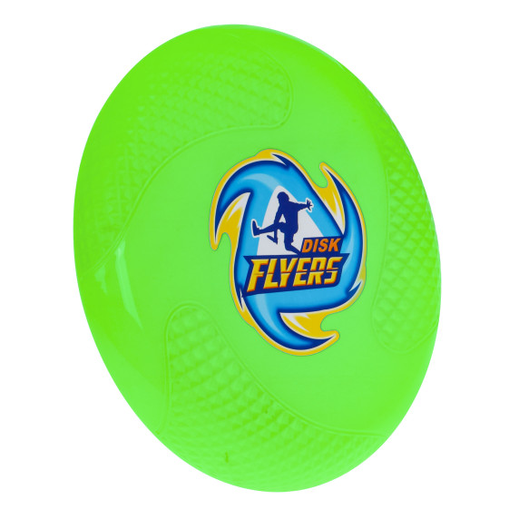 Frisbee - lietajúci tanier Inlea4Fun DISK FLYERS - zelený