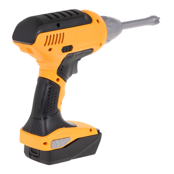 Interaktívna vŕtačka/skrutkovač Inlea4Fun POWER TOOLS - čierny/oranžový