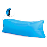 Samonafukovací vak 200 x 70 cm LAZY BAG - modrý 
