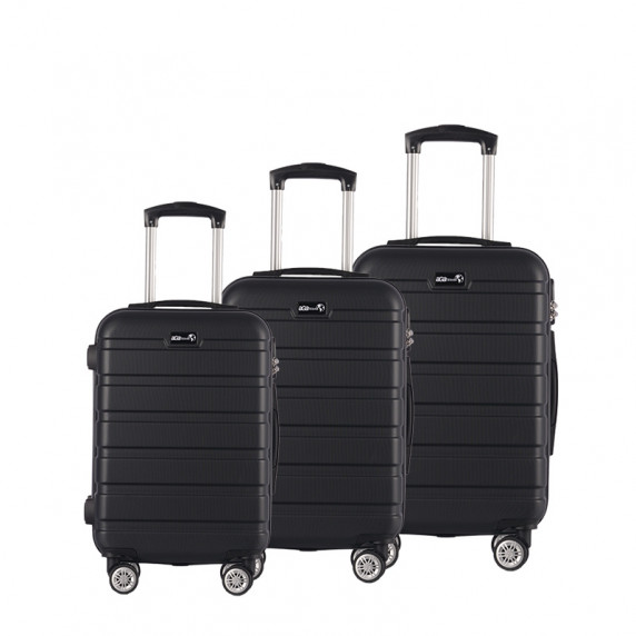 Cestovné kufre Aga Travel MR4650-Black - čierne