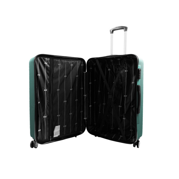 Sada cestovných kufrov AGA Travel MR4651-Dark Green - tmavozelená