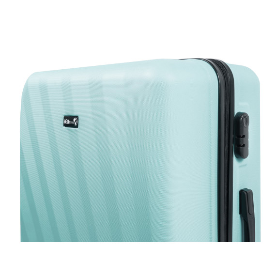 Sada cestovných kufrov AGA Travel MR4653-Mint - tyrkysová