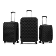 Sada cestovných kufrov AGA Travel MR4655-Black - čierna Preview