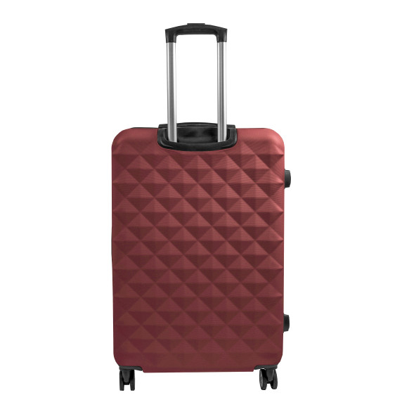 Sada cestovných kufrov AGA Travel MR4655-DarkRed - tmavočervená