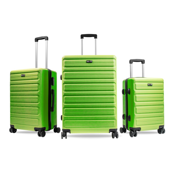 Sada cestovných kufrov AGA Travel MR4657-Light-Green - svetlozelená