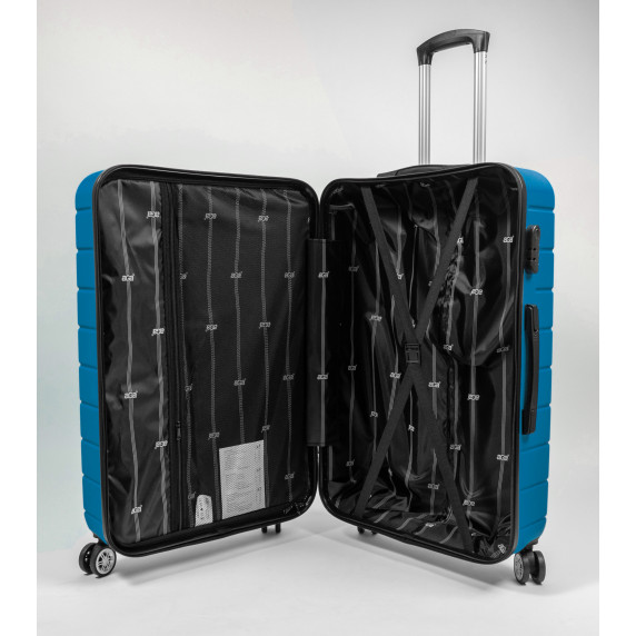 Sada cestovných kufrov AGA Travel MR4658-Dark-Turquoise - tmavo tyrkysová