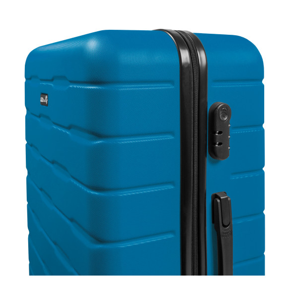 Sada cestovných kufrov AGA Travel MR4658-Dark-Turquoise - tmavo tyrkysová