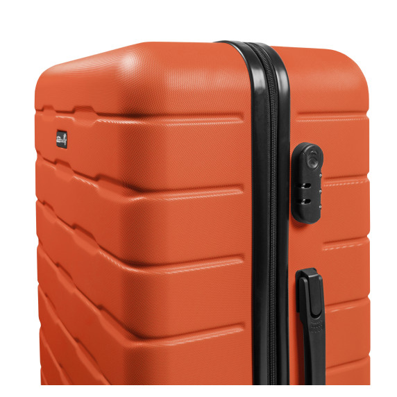 Sada cestovných kufrov AGA Travel MR4658-Dark Orange - oranžová