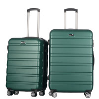 Sada cestovných kufrov AGA Travel MR4660-Dark Green - tmavozelená 