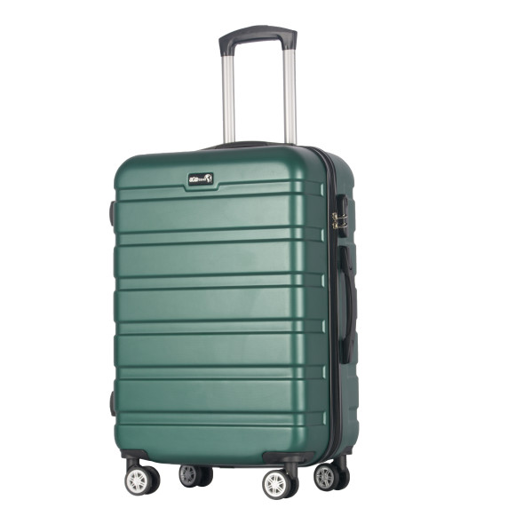 Cestovný kufor AGA Travel MR4661-Dark Green - tmavozelený