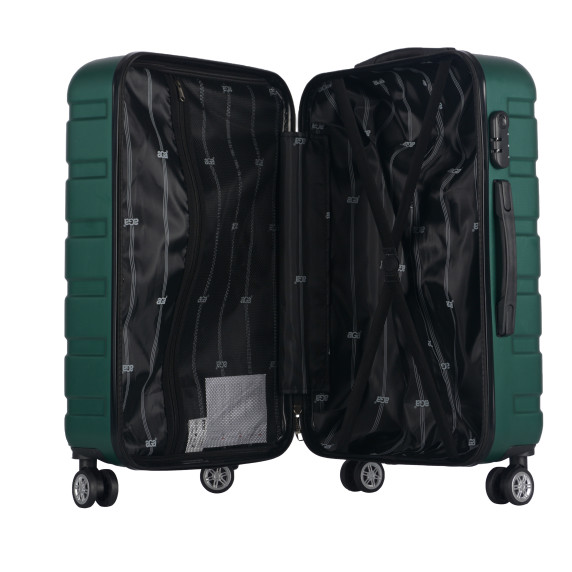 Cestovný kufor AGA Travel MR4661-Dark Green - tmavozelený