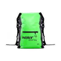 Vodeodolný batoh 25 l AGA DS1505-APPLE GREEN - jablkovo zelený 