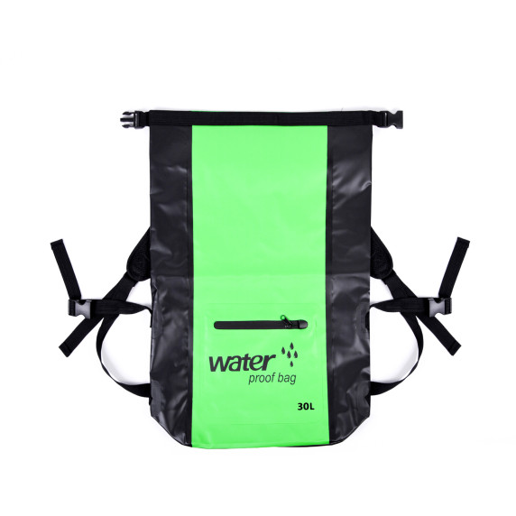 Vodeodolný batoh 30 l AGA DS1506-APPLE GREEN - jablkovo zelený