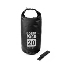 Vodotesný vak 20 l AGA DS1503-BLACK - čierny 