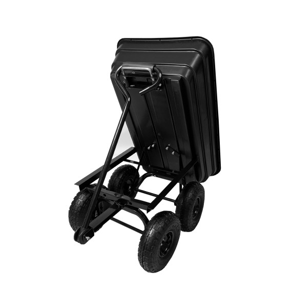 Skladací prepravný vozík AGA MR4614-Black - čierny