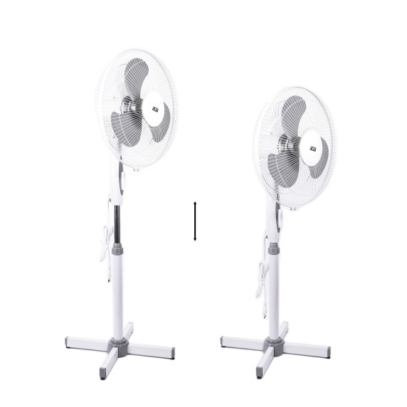 Domáci ventilátor 43 cm AGA MR8109-White - biely