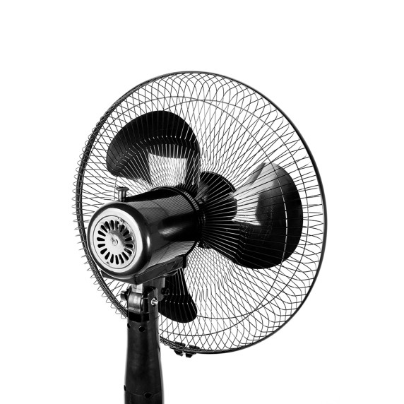 Domáci ventilátor 43 cm AGA MR8109-Black - čierny