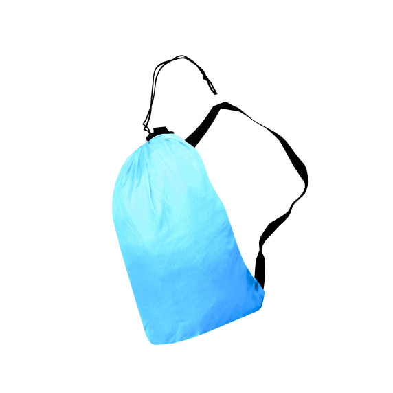 Nafukovací vak LAZY BAG 230 x 70 cm AGA DS442-BLU - černy/modrý