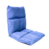 Polohovacie kreslo na podlahu 52 x 55 x 55 cm AGA DS3202-BLU- modré 