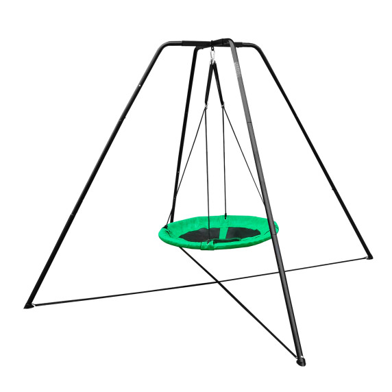 Závesný hojdací kruh 100 cm s rámom AGA DS401