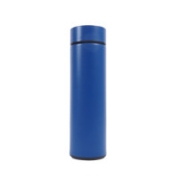 Termoska s teplomerom 500 ml AGA DS2703-BLUE - modrá 