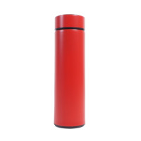 Termoska s teplomerom 500 ml AGA DS2703-RED - červená 