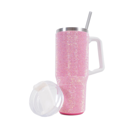 Termohrnček 900 ml AGA DS2708-D.PINK- tmavoružový