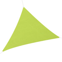 Trojuholníková tieniaca plachta 3 x 3 x 3 m AGA MR2139 - Light Green - svetlozelená 