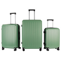 Sada cestovných kufrov AGA Travel MR4668 - Light Green - zelená 