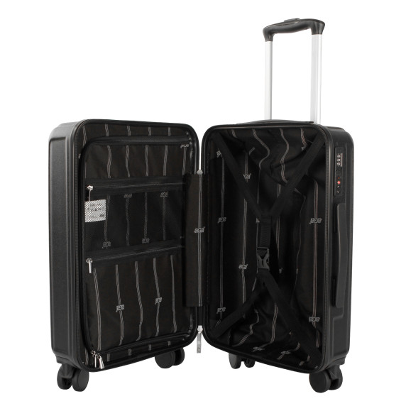 Sada cestovných kufrov AGA Travel MR4667 - Black - čierna