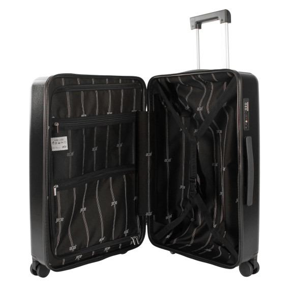 Sada cestovných kufrov AGA Travel MR4673 - Black - čierna