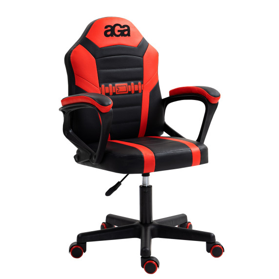 Gamer stolička AGA DS5010-RED - červená