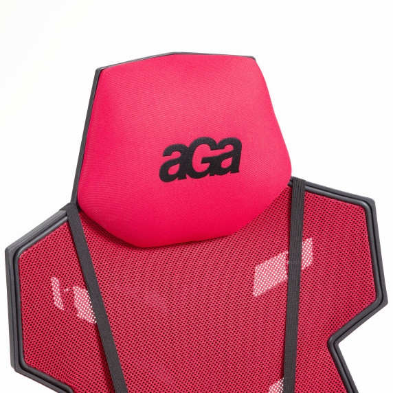 Gamer stolička AGA DS5012-RED - červená