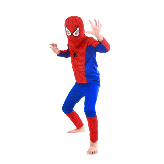 Detský kostým Spiderman M 110-120 cm Aga4Kids MR1381-M