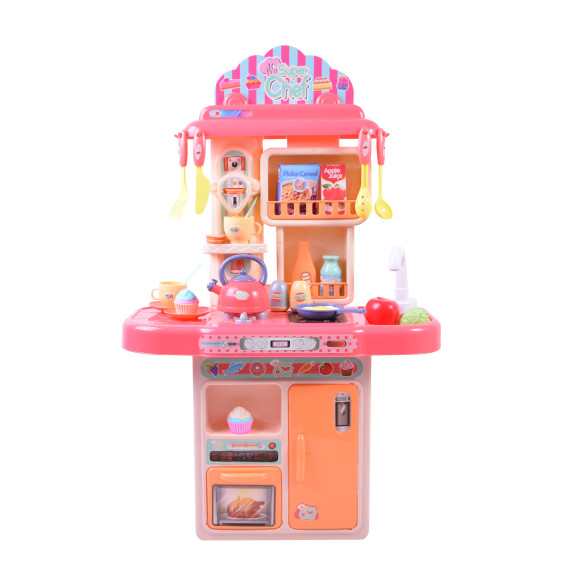 Plastová kuchynka Aga4Kids MR6136-Pink - ružová