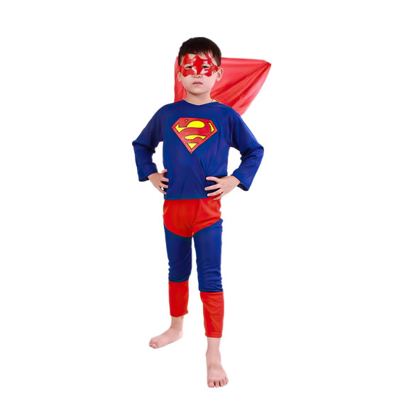 Detský kostým Superman S 100-110 cm Aga4Kids MR1571-S