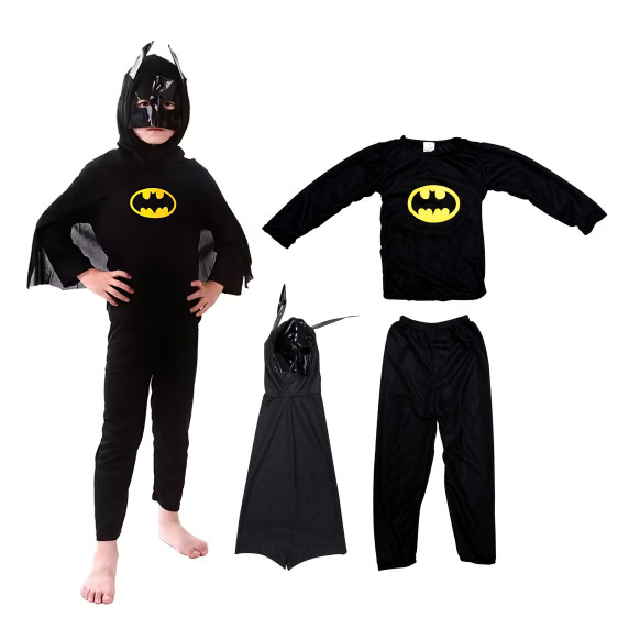 Detský kostým Batman S 100-110 cm Aga4Kids MR1572-S