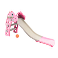 Šmykľavka s madlom 130 cm Aga4Kids DS3701-PINK - ružová 