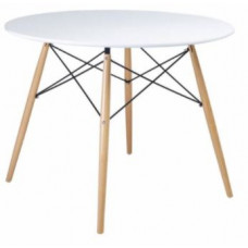 Jedálenský stôl okrúhly 60 cm Aga - biely - MR2030-60 Preview