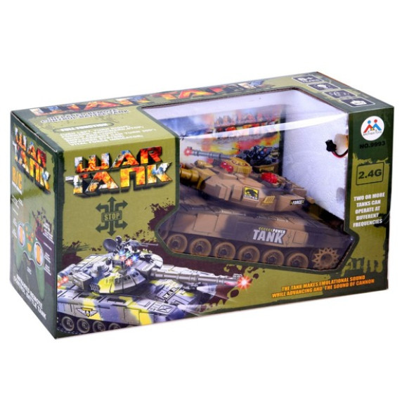 RC Tank WAR TANK Tank na diaľkové ovládanie 2,4 GHz Inlea4Fun 