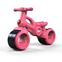 Inlea4Fun Detské odrážadlo motorka BABY RIDE ON RO0063 - ružové 