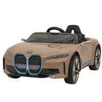 Elektrické autíčko BMW i4 - zlatohnedé 