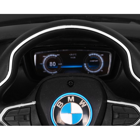 Elektrické autíčko BMW i8 LIFT Coupe - čierne
